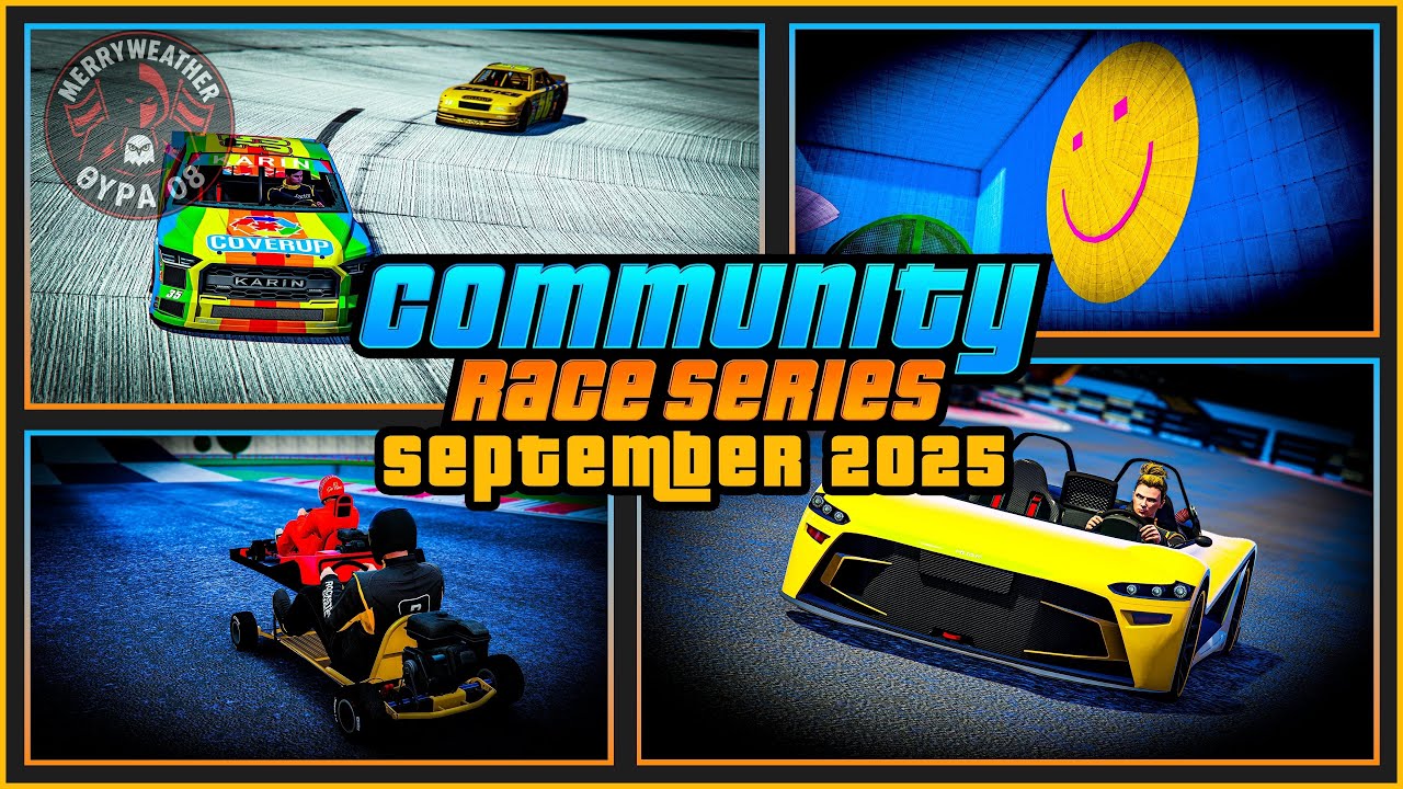 GTA Online - Community Race Series (Сентябрь 2025) | 3X GTA $ и RP за серию гонок сообщества