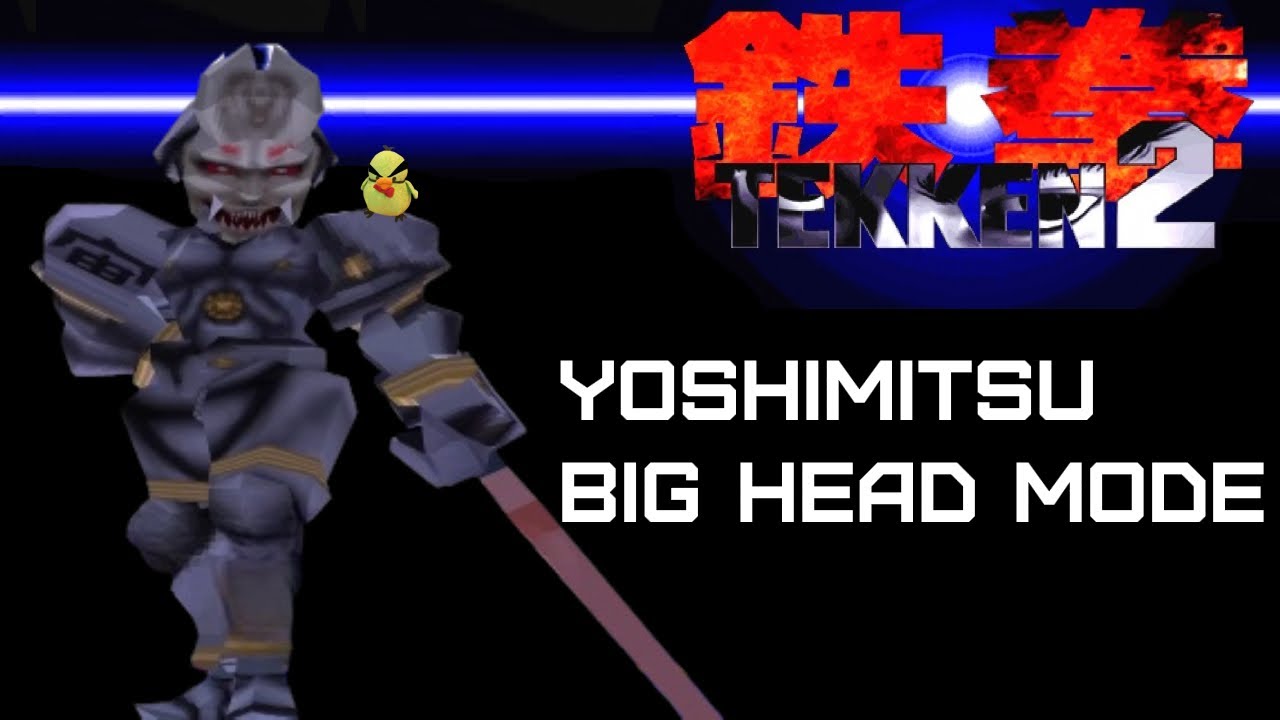 Tekken 2 | Yoshimitsu Big Head Mode [Arcade Mode + Ending] [52]