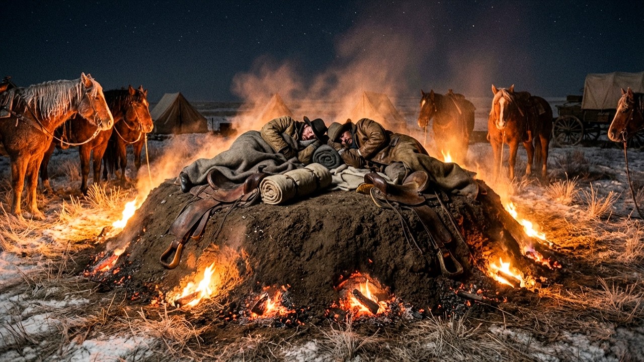 How Cowboys Slept On Frozen Ground Without Freezing To Death — The Secret Heating Trick We Forgot
