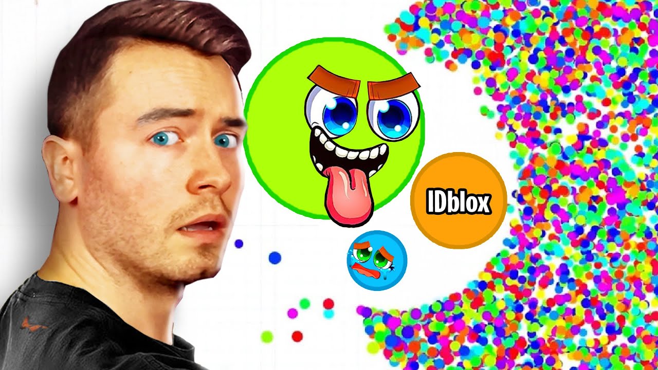 ICH spiele zum 1. MAL AGAR.IO! 🎱