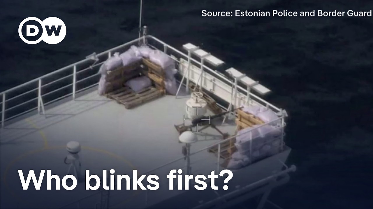 Armed Russian ships test Western sanctions in the Baltic Sea | DW News