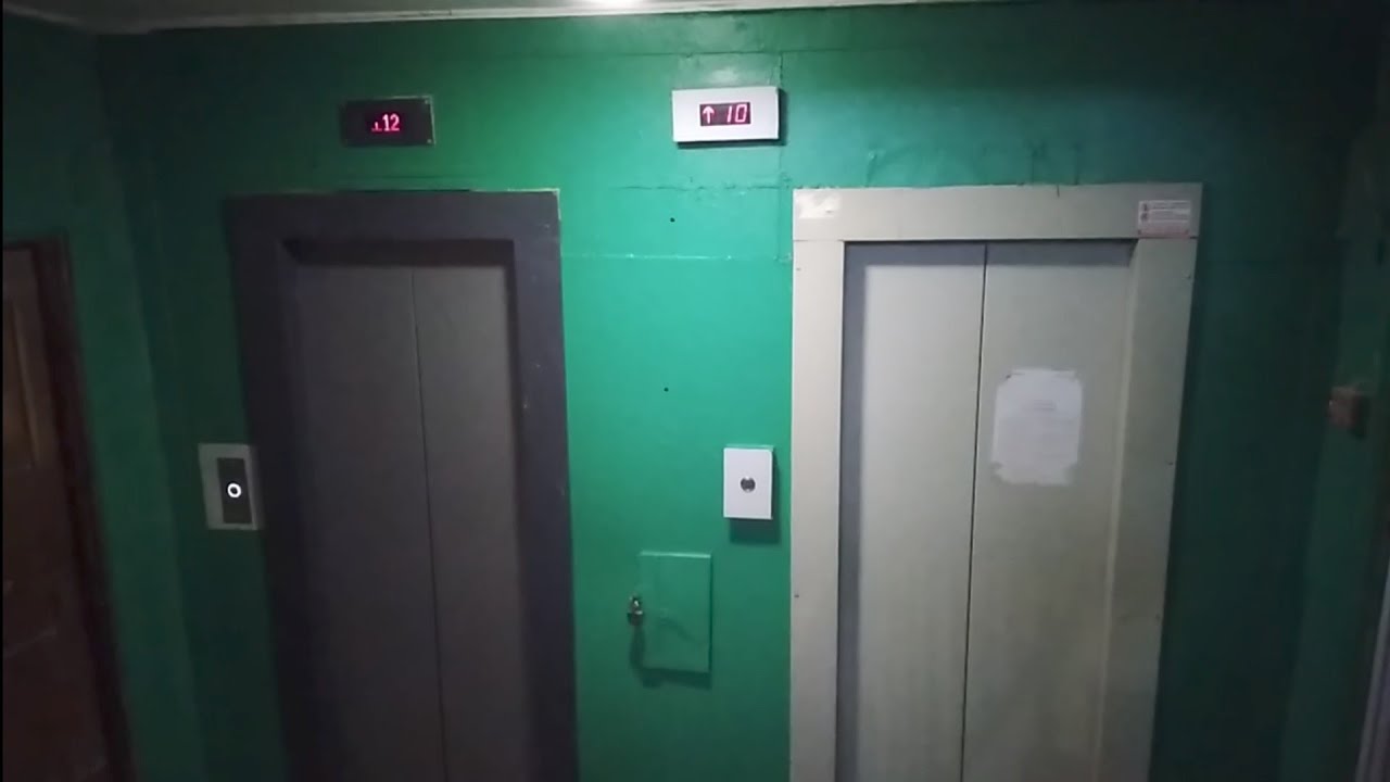 [Самый новый лифт в И209А] Лифты ЩЛЗ-2014,2024г.в. Город Тула. Улица Максима Горького, 21