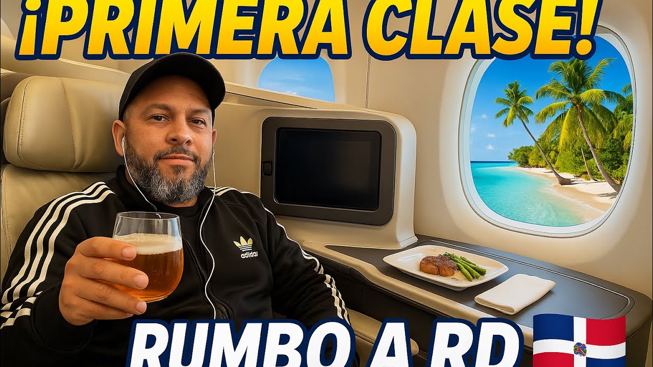 ¡Así es VOLAR en PRIMERA CLASE a Rep Dominicana Delta airline 
