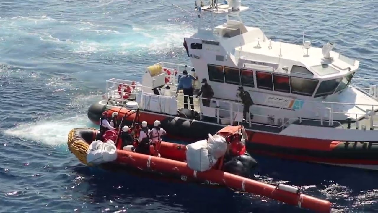 Den libyske kystvagt forhindrer redningsarbejde