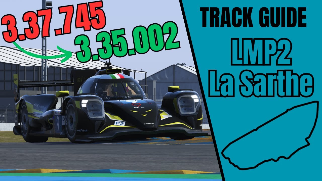 LMU TRACK GUIDE : La Sarthe (Mans) LMP2 :🔥 3.35.002 🔥