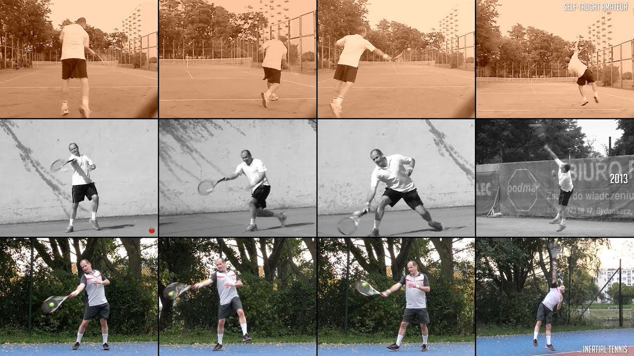 Inertial tennis: The Transition
