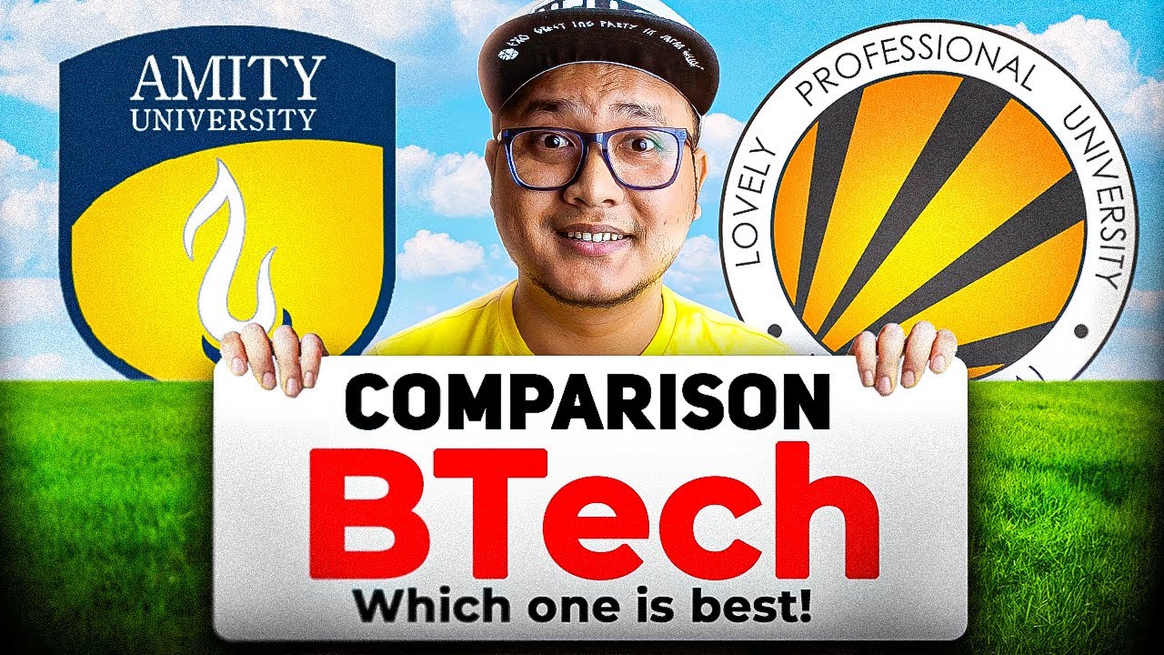 LPU vs Amity University for BTech CSE? | Placements, Fees & Honest Review✅