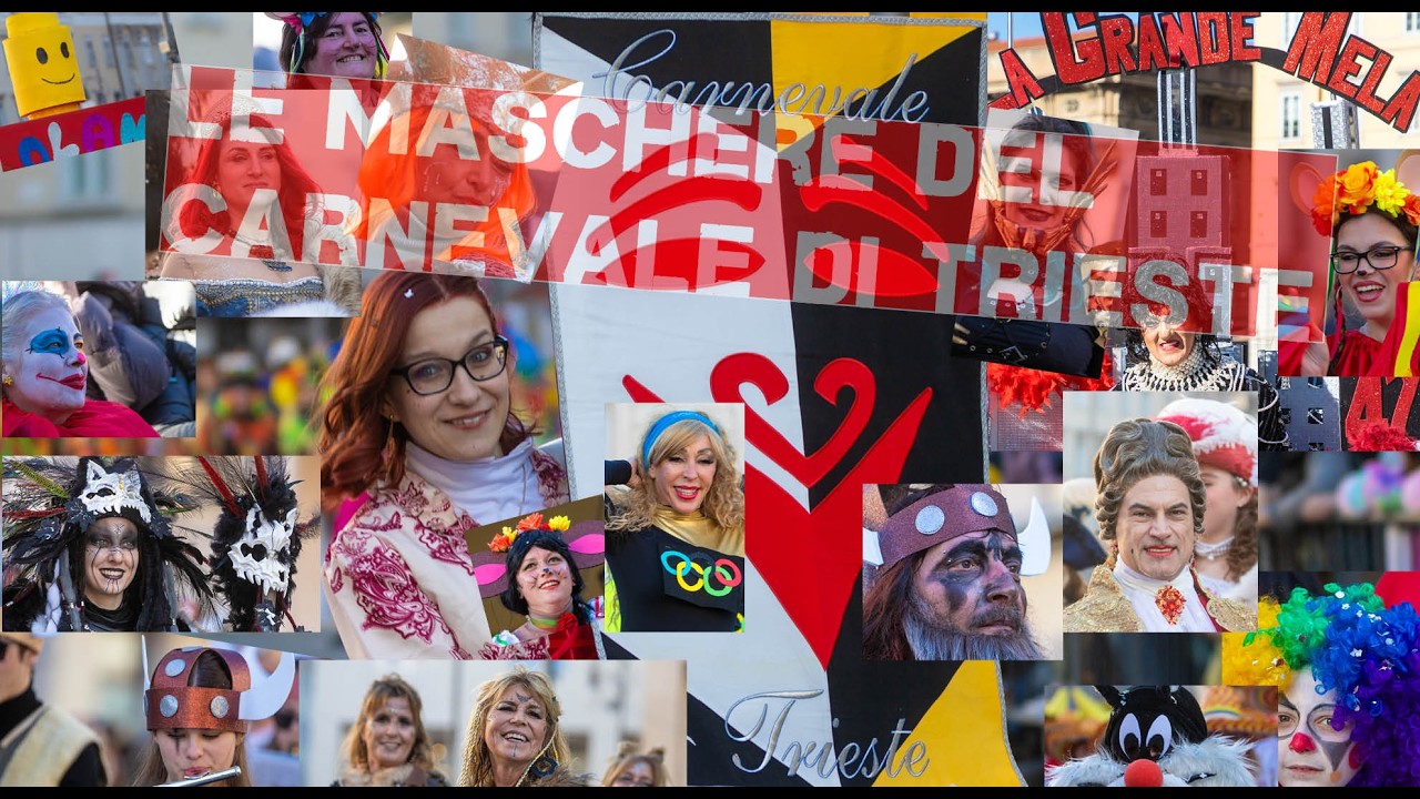 Le maschere del Carnevale di Trieste