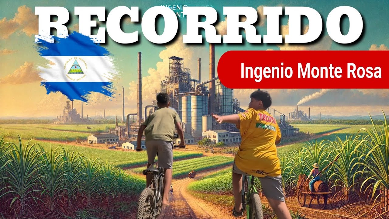 RECORRIENDO la colonia Everth Mendoza en el INGENIO Monte Rosa | NICARAGUA