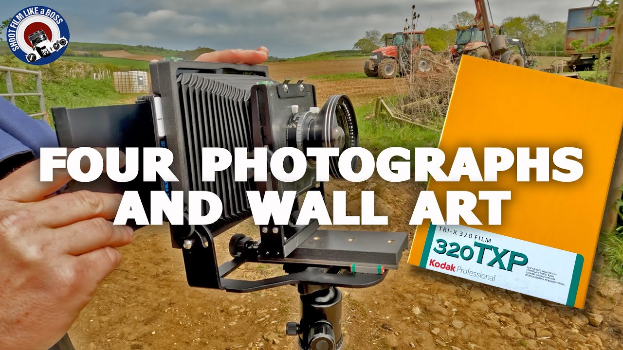 PHOTOGRAPHY AT THE FARM WITH KODAK TXP 320 and MAKING WALL ART