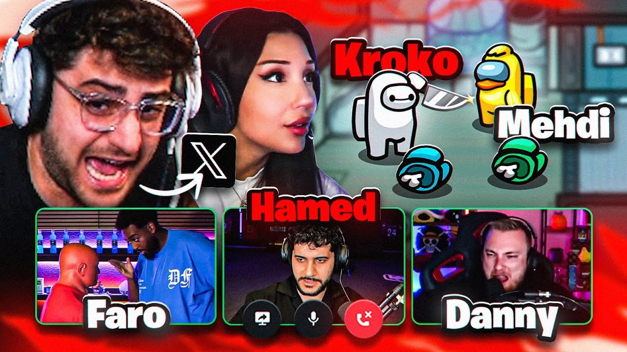 CRASHOUT AUF ELQUARIA!🤬 BALD TWITTER CANCEL WEGEN AMONG US😂 mit Danny, Mehdi, Kroko & Co.🔥