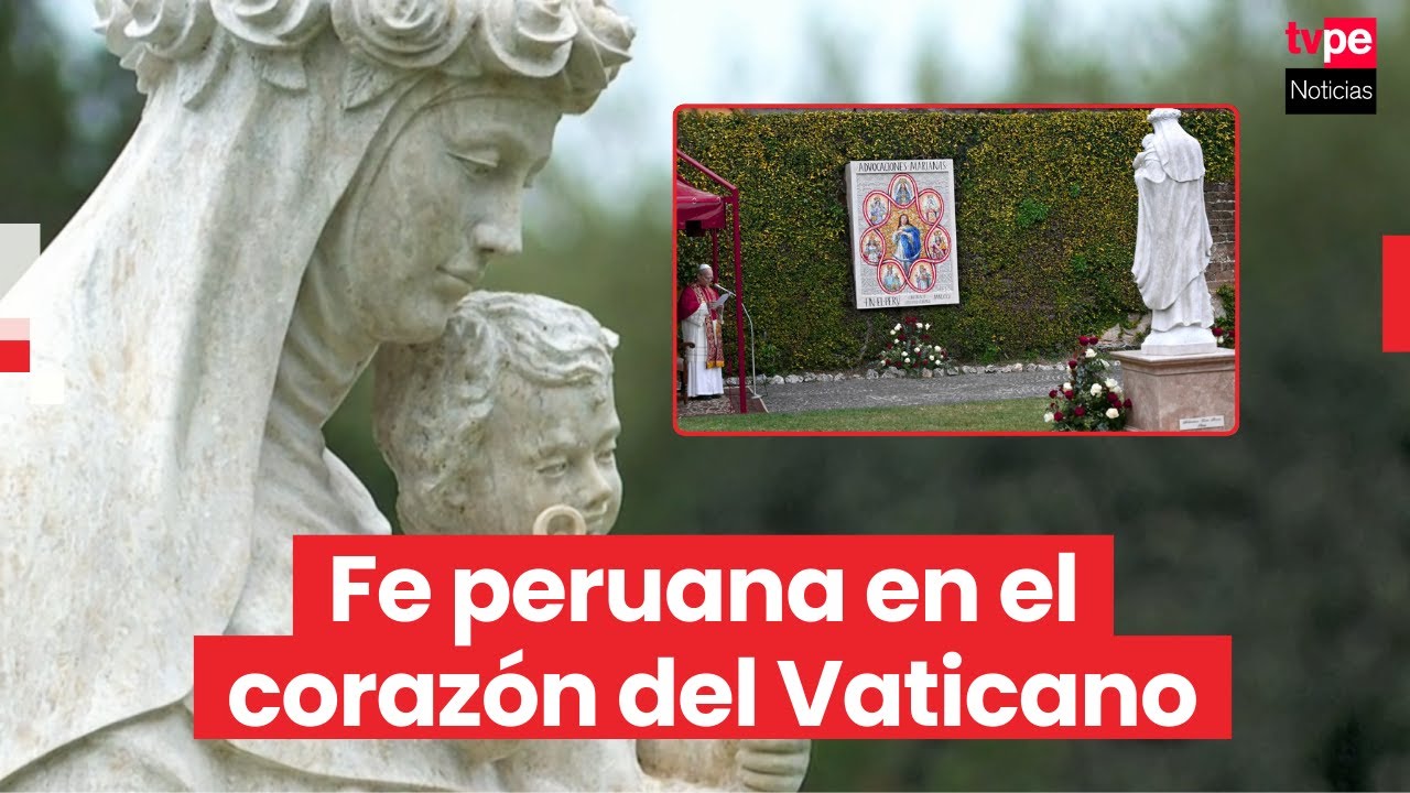 Papa León XIV inaugura estatua de Santa Rosa y Advocaciones Marianas en el Vaticano