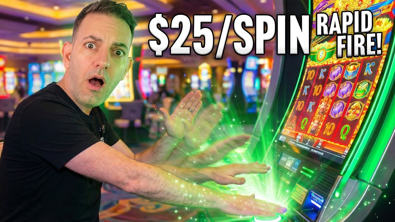 30 Minutes of Rapid Firing $25 Bets