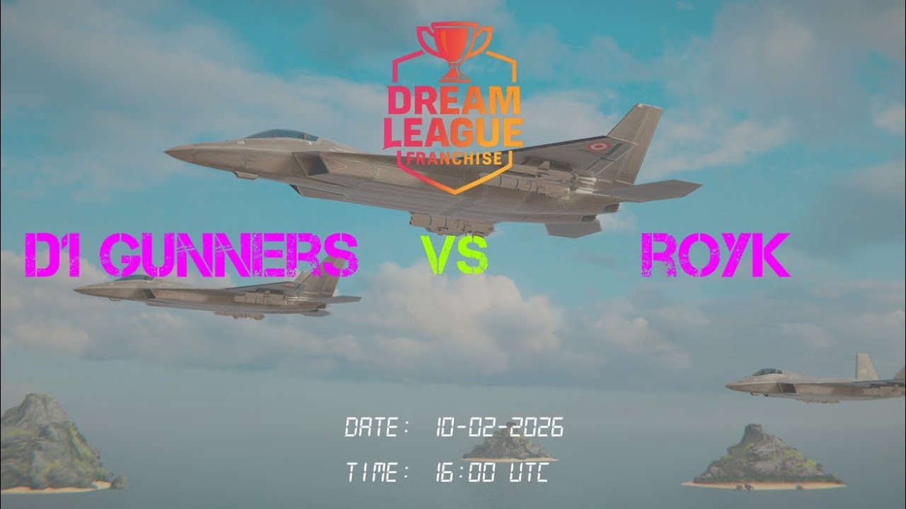 D1 GUNNERS vs ROYK | Cruiser Warhead | R4 | G.B | DLF | Match 3