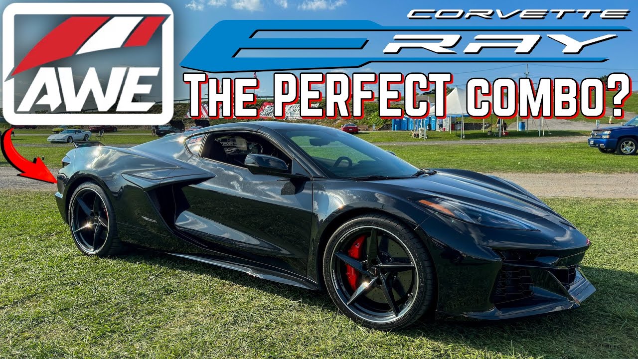 AWE Track Exhaust on the C8 Corvette E-Ray sounds AMAZING!