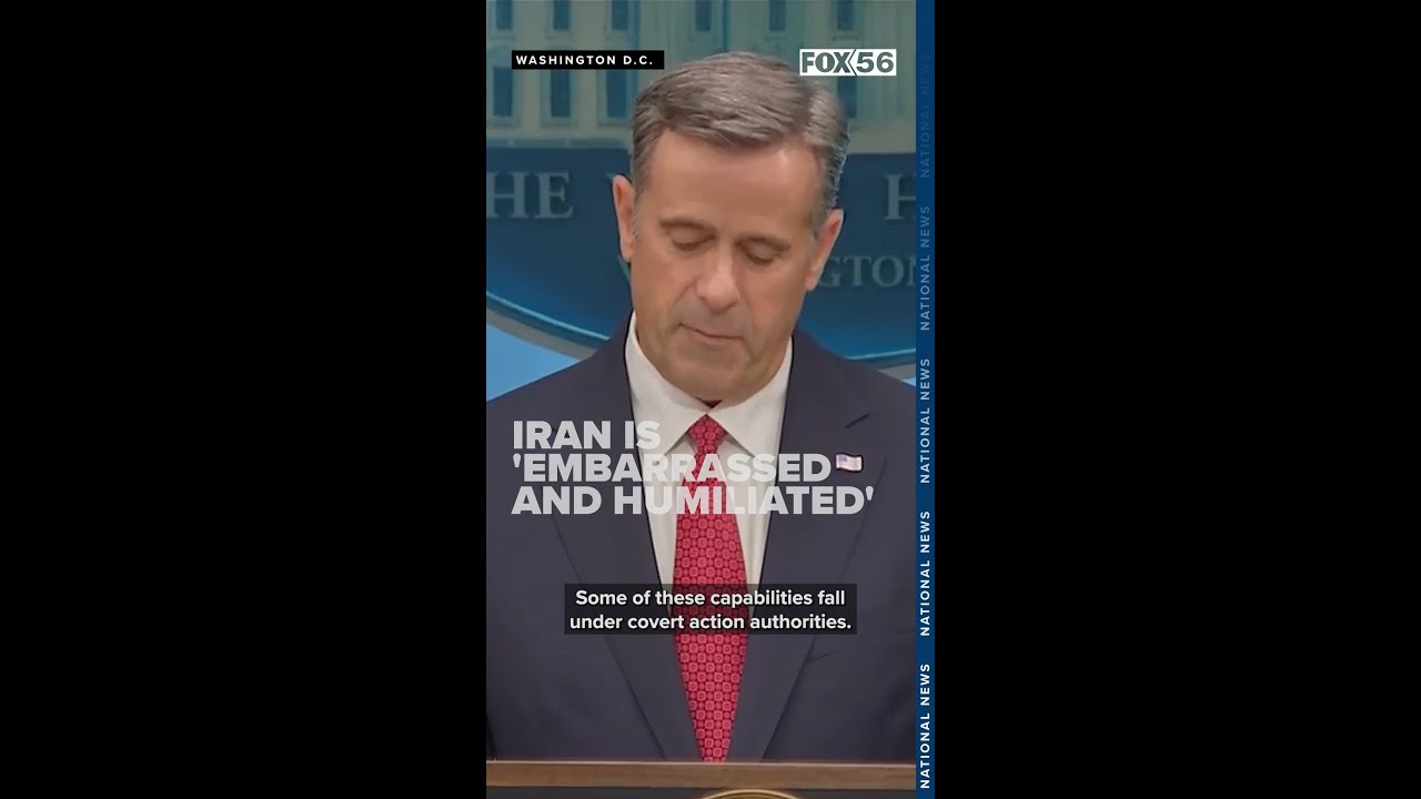 CIA Director John Ratcliffe: Iran is 'embarrassed and humiliated'