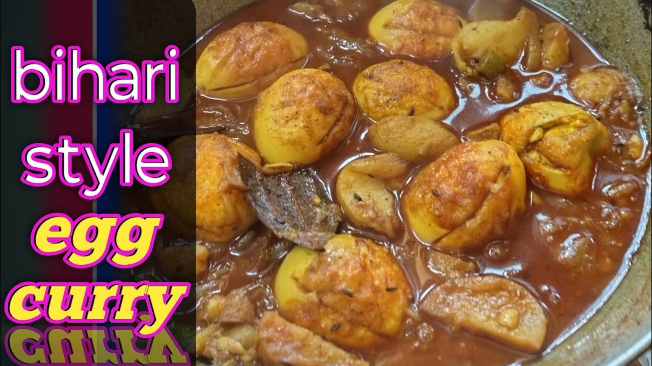 Egg curry bihari style m banaye . अंडा कड़ी कैसे बनाए .