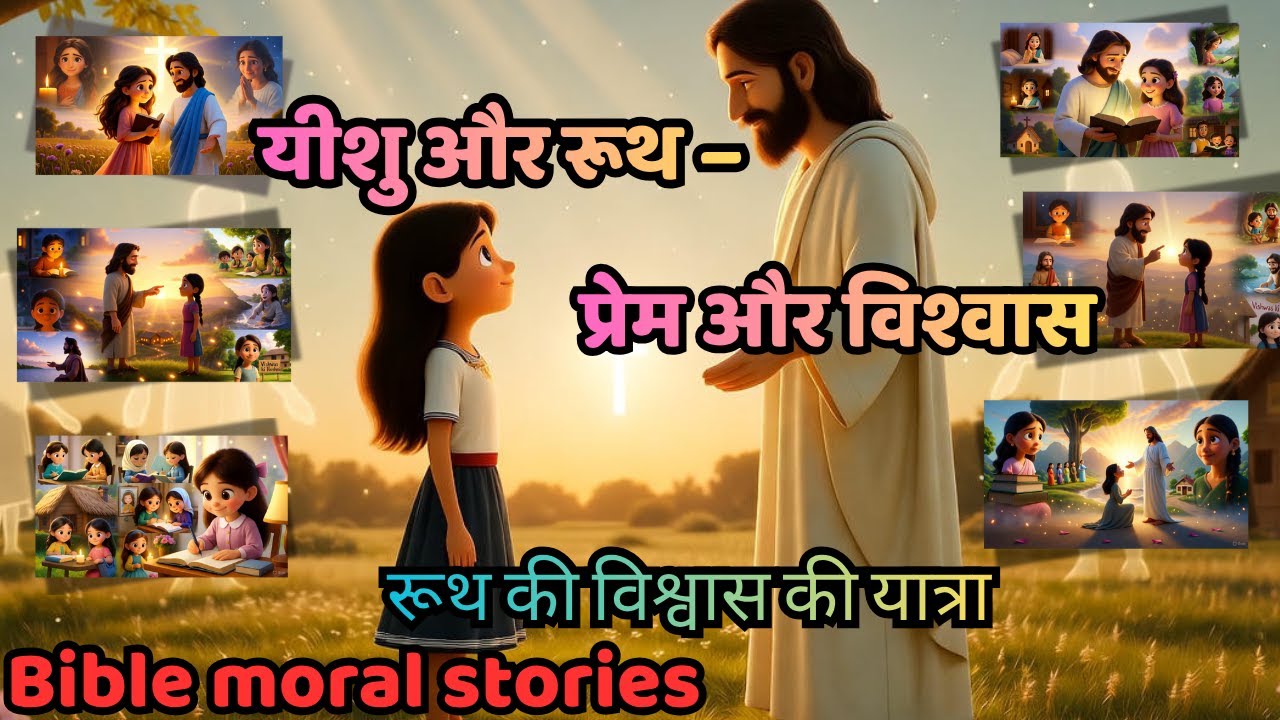 यीशु और रूथ  - प्रेम और विश्वास | Bible Moral Stories | Jesus | Animation | Kahaniya | Jesus | Ruth