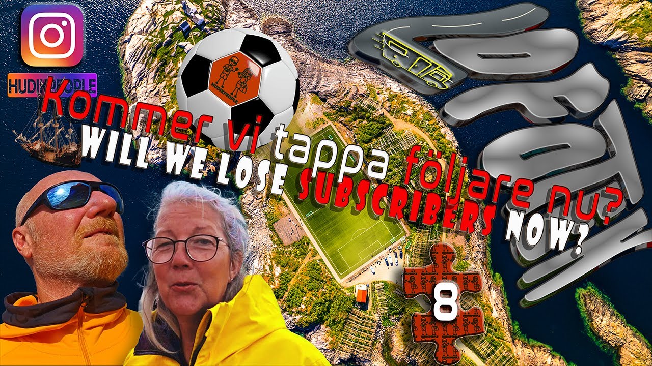 Lofoten i Norge Husbilsresan Del 8