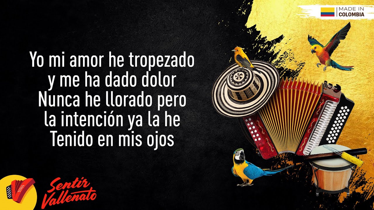 Volver A Sentir, Los Diablitos, Video Letra - Sentir Vallenato