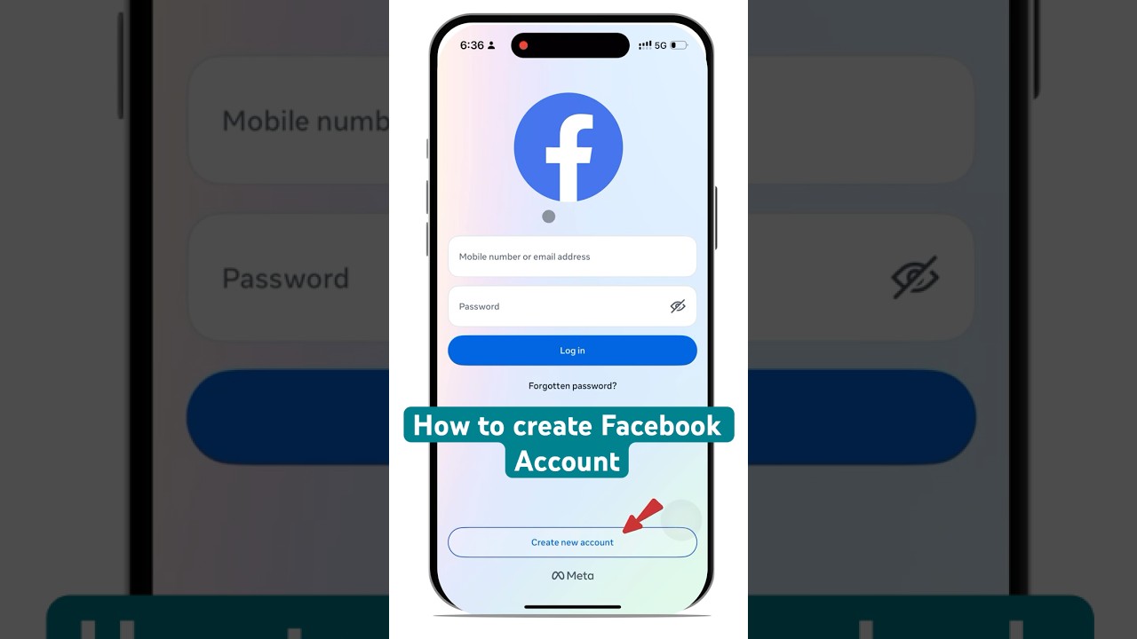 Facebook Account Kaise Banaye | How to Create Facebook Account #facebookidkaisebanaye #facebook #yt