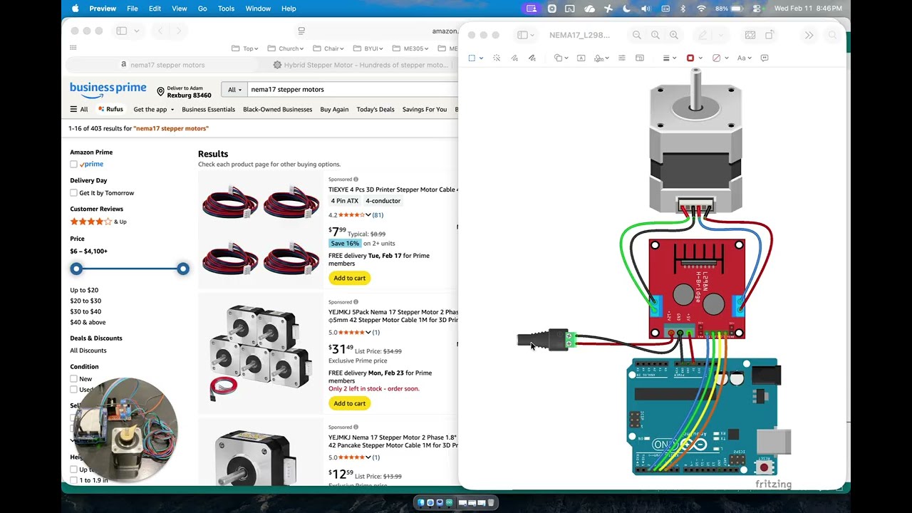 Stepper Motor Demo – Part 1