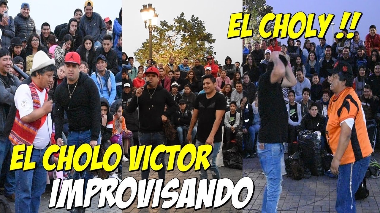 EL CHOLO VICTOR IMPROVISANDO JUNTO AJEFFERSON Y FIGURITA  // 
