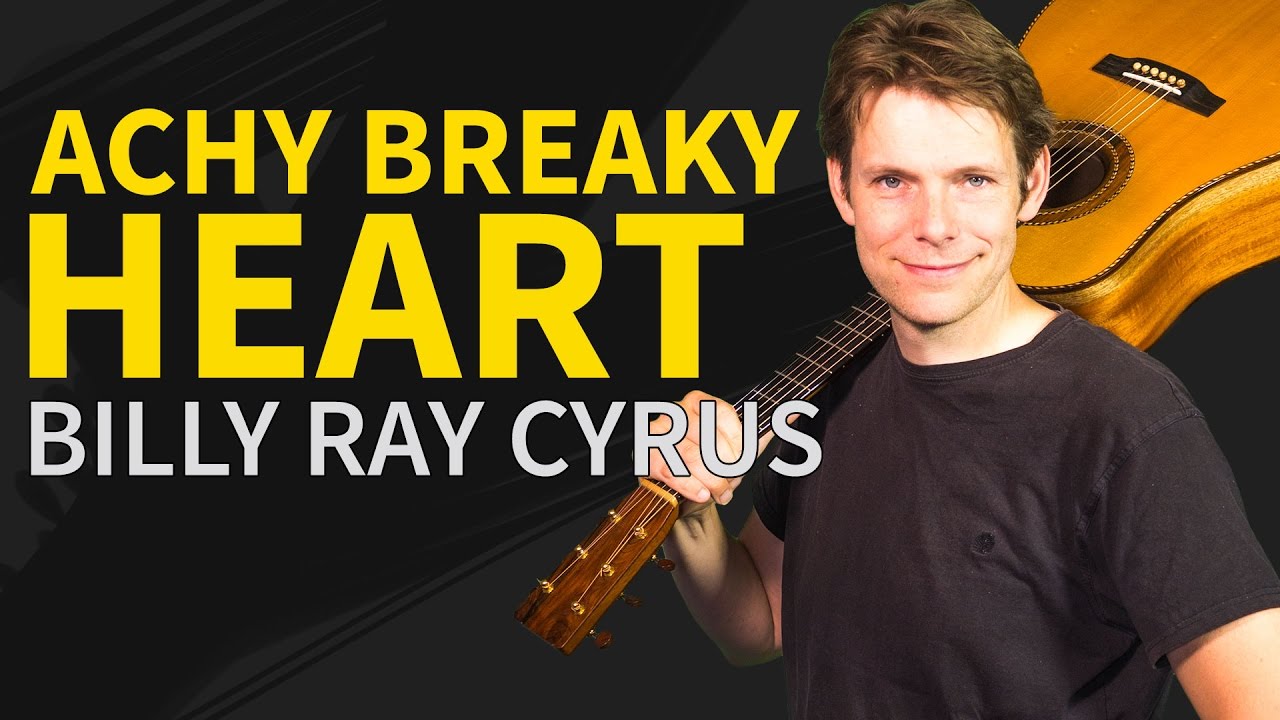 How To Play Achy Breaky Heart Guitar Lesson - Easy Guitar Tutorial