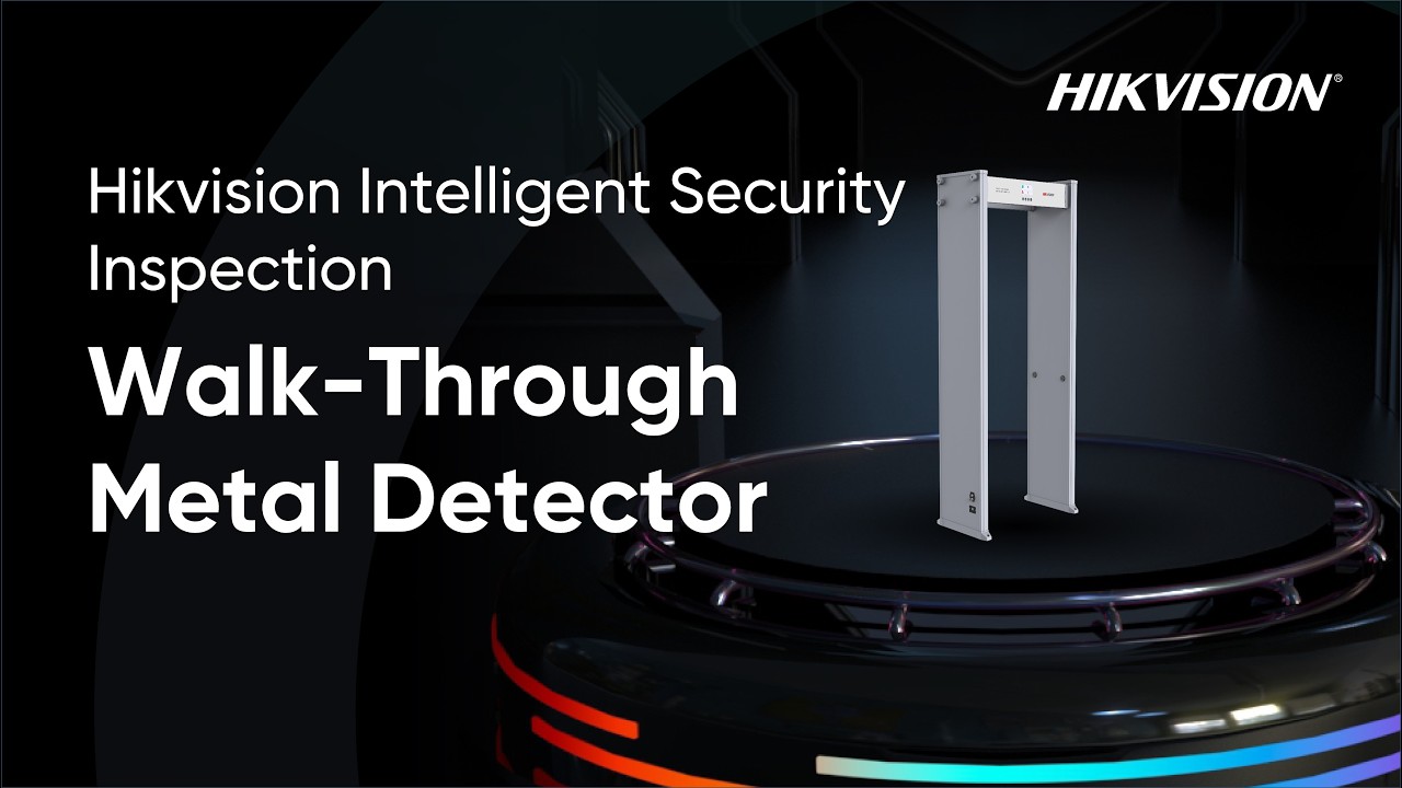 Hikvision Intelligent Security Inspection_Walk-Through Metal Detector