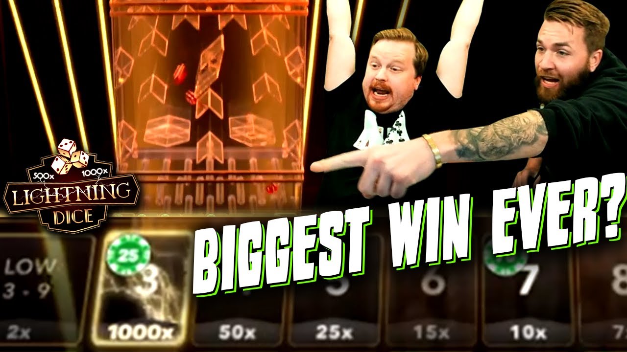 🤯 1000x on Lightning Dice?!?