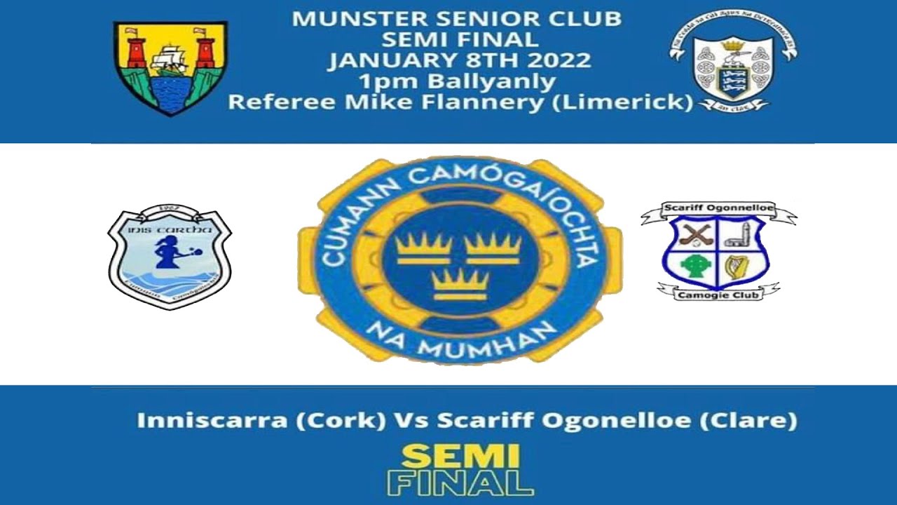 Inniscarra (Cork) v Scariff Ogonelloe (Clare)