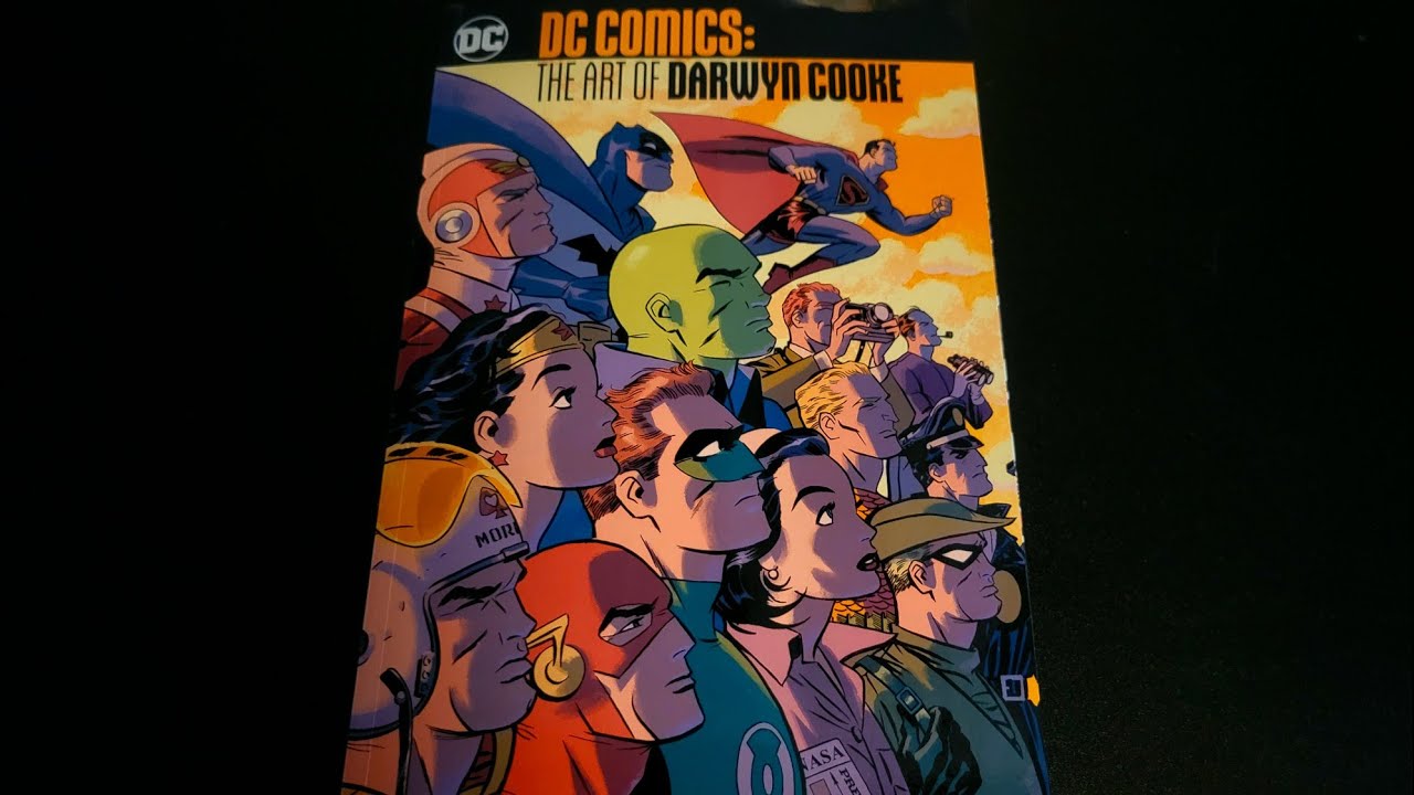 DC Comics: The Art of Darwyn Cooke ASMR Soft Spoken Flip Through