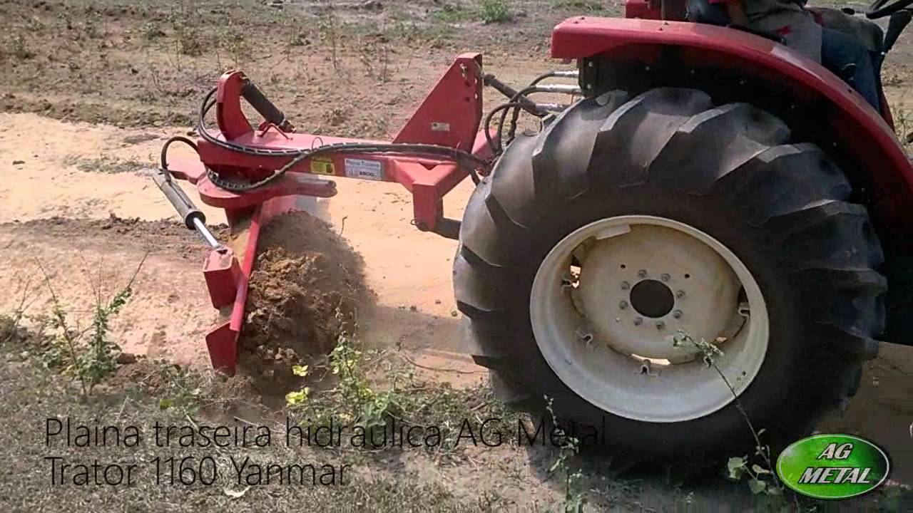 Plaina Traseira Hidráulica AG