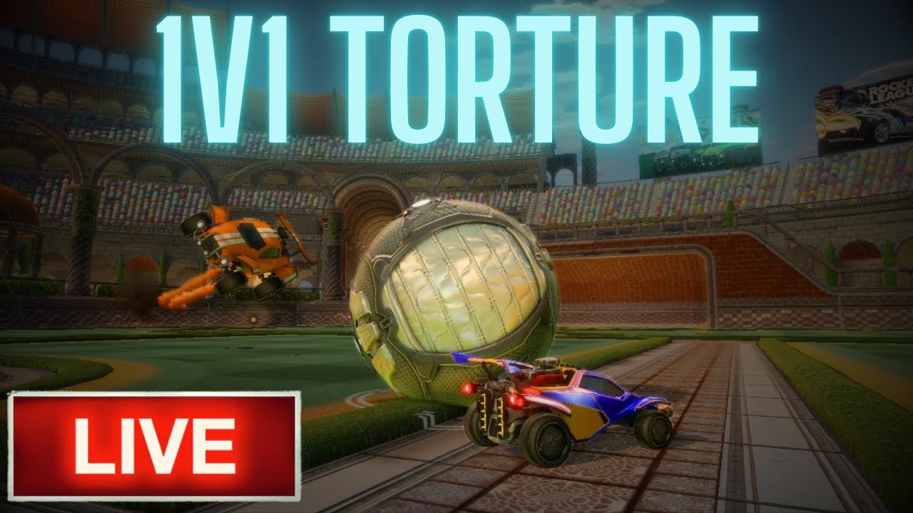 TORTURING MYSELF WITH 1V1'S - ROCKET LEAGUE