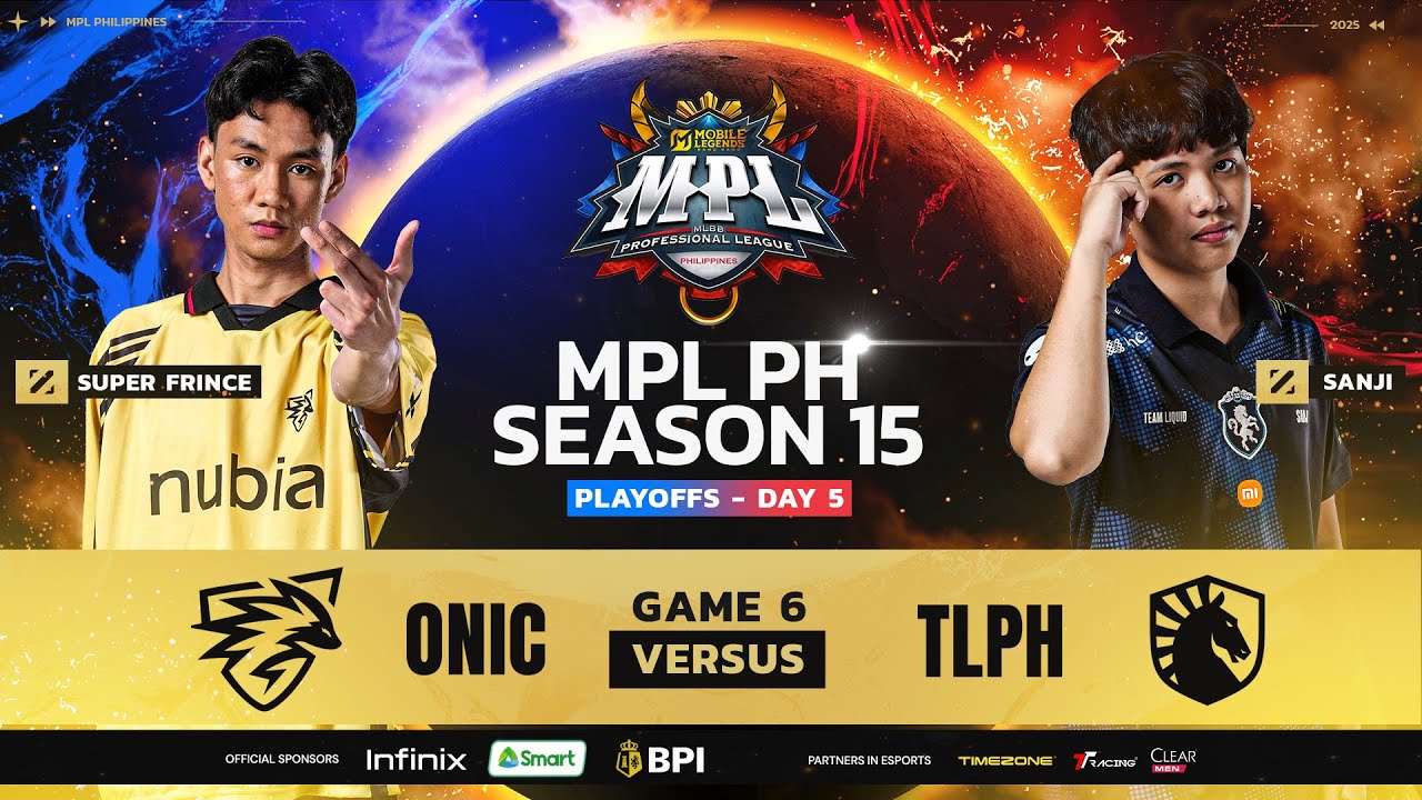 MPL PH S15   PLAYOFFS DAY 5 ONIC VS TLPH GAME 6