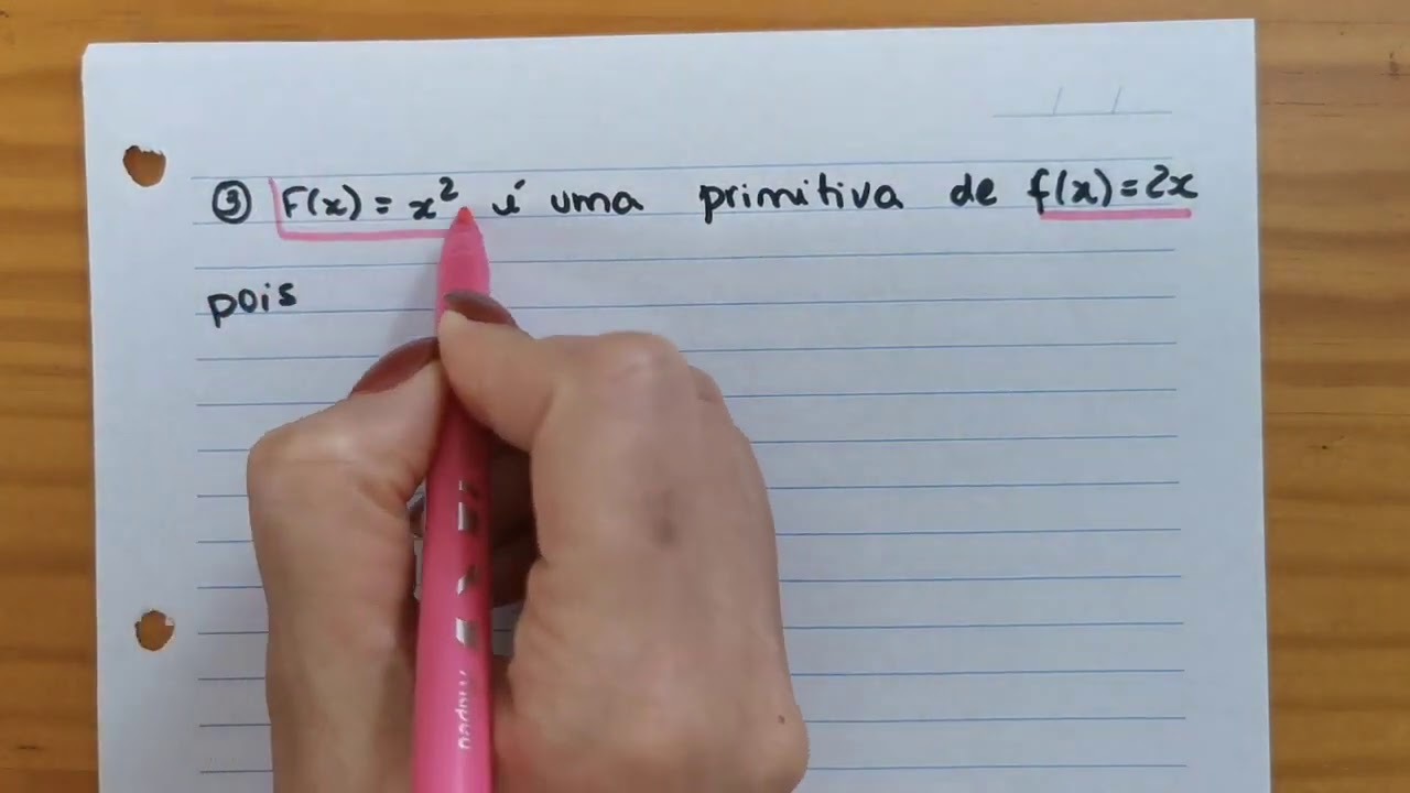 Primitiva ou Antiderivada