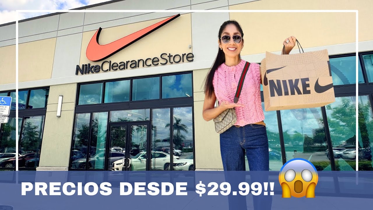 INCREIBLES PRECIOS BAJOS EN NIKE CLEARANCE STORE!!🤑