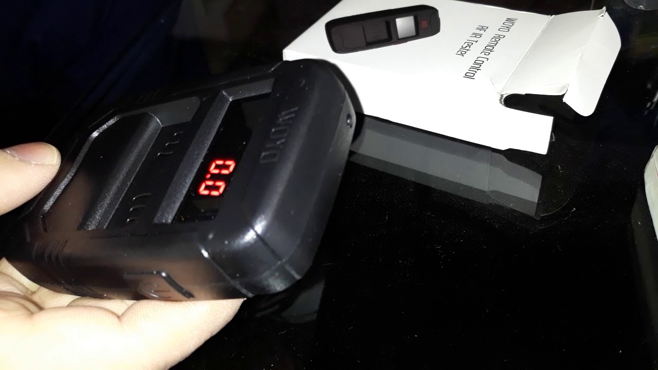 WOYO SMARTER EASIER . Remote control tester for car