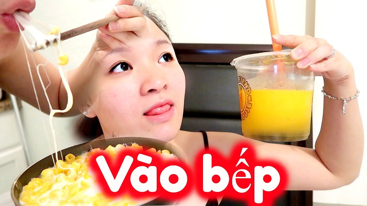 Vào Bếp Nấu Món Ăn Khoái Khẩu Trong 3 Phút | Đi Ăn Gà Rán với Anh Iu || Vlog 48