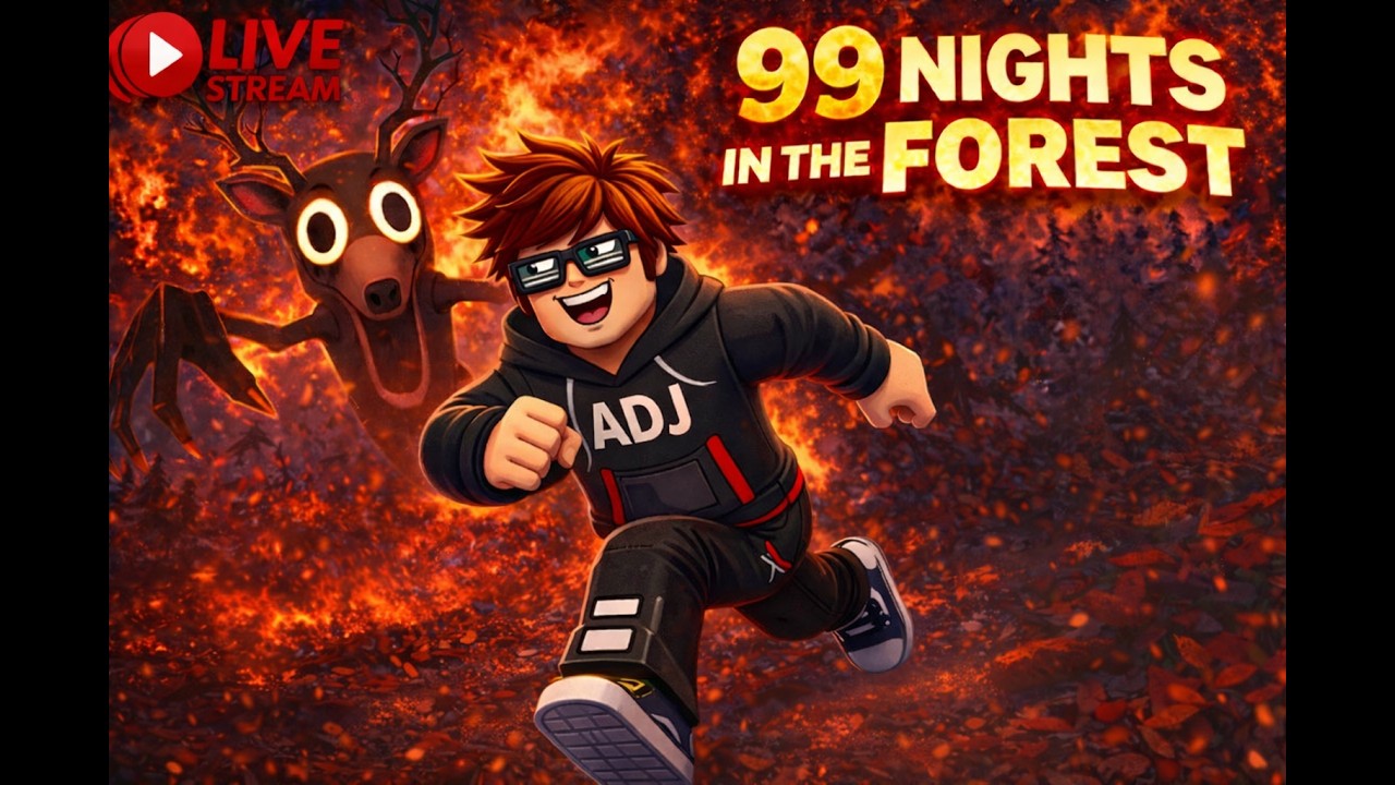 99 NIGHTS IN THE FOREST LIVE 🔴 | Day 01: The Journey Begins! | ROBLOX LIVE | #roblox #shorts #live