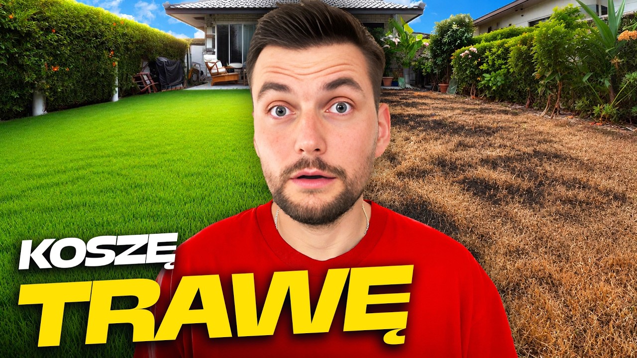 TRAWA Z PIEKŁA RODEM | Koszenie trawy podkaszarką akumulatorową STALCO PERFECT | DOMINIK nie MALUJE