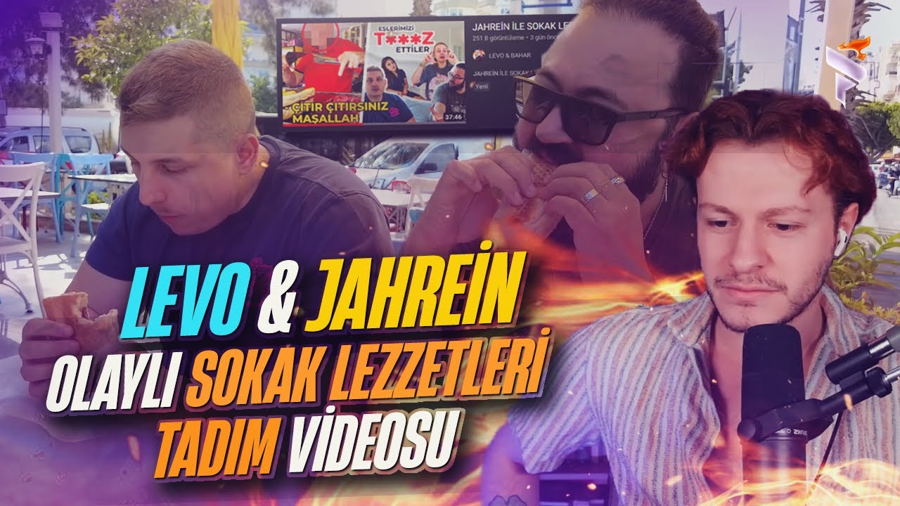 PurpleBixi, Levo & Jahrein Sokak Lezzetlerini Tattıkları Videoyu izliyor