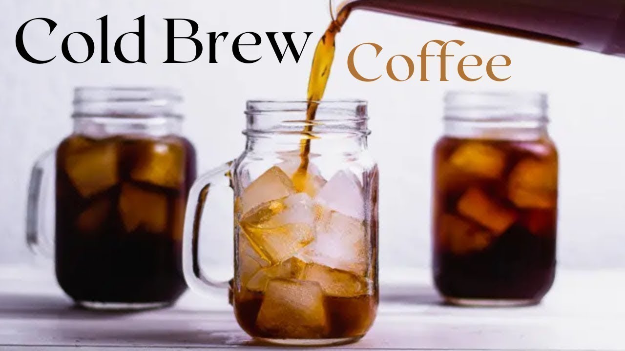 Ich mache richtig leckeren COLD BREW