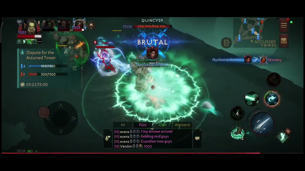 GEOS x KAOS defending GARUDA tower against IR | Diablo Immortal Indonesia