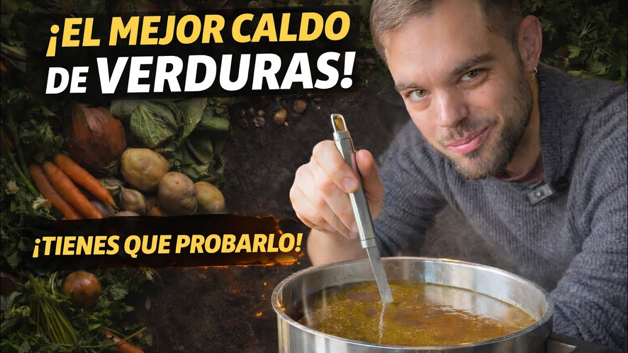 El Poder del Caldo Oscuro de Verduras: Intensidad - Color- sabor UMAMI 