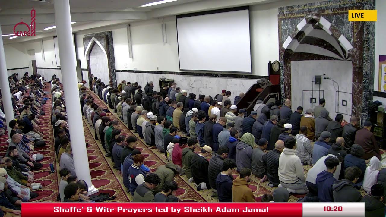 24th Taraweeh of Ramadan 2026-1447 | Sh. Abdurrahman Musa | Sh. Aslam Acha | MAPS Redmond