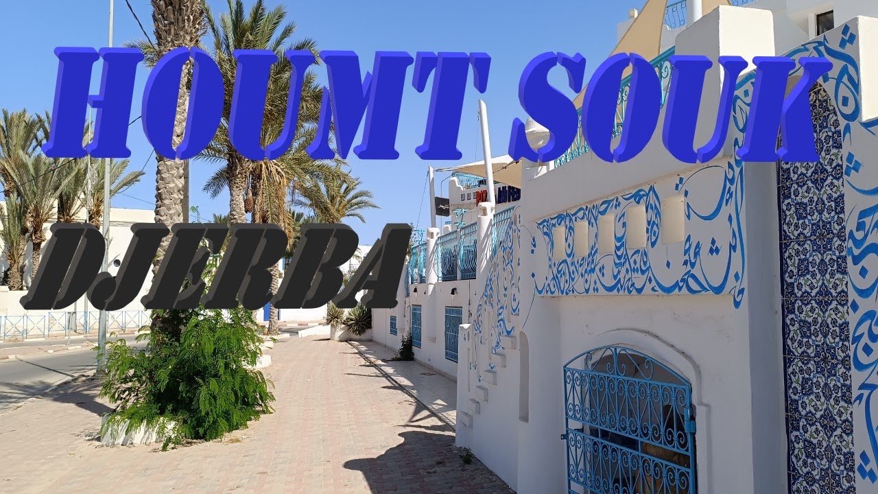 Tunisie  île de Djerba, Houmt Souk, magnifique !!