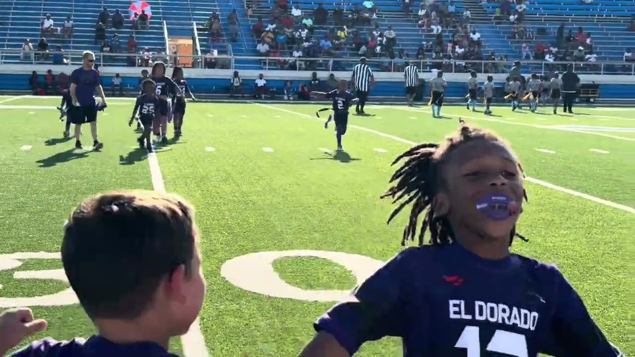El Dorado Purple Peewee Football Game Highlights (9.27.2025)