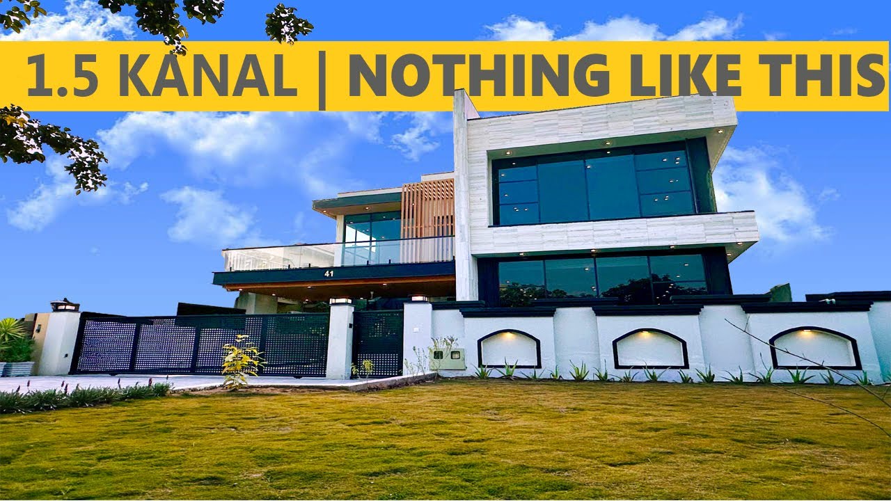 Triple Storey 1.5 KANAL Luxury House with Basement Swimming Pool for Sale in Bahria Town Rawalpindi