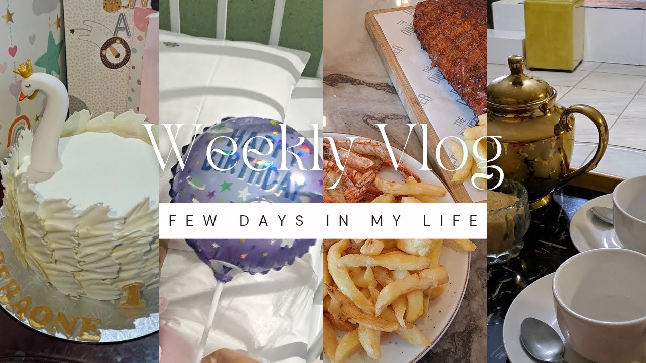 Weekly Vlog | Hospital | 1st Birthday | Father's Day | South African YouTuber